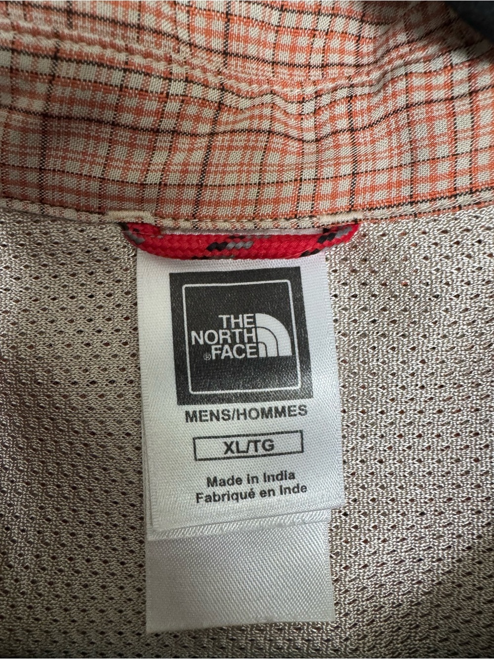 The North Face Button Up Shirt XL Plaid Outdoor Hiking Camp Gorpcore Workwear - Picture 6 of 7